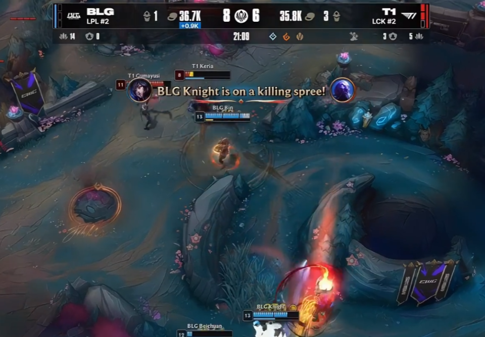 T13-0BLG：Faker瑞兹两度开车偷大龙，T1强势横扫BLG晋级(英雄联盟faker瑞兹)