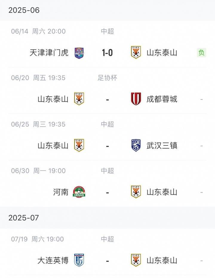 单场定生死！泰山主场迎战蓉城，历史战绩能否改写？(泰山比赛结果)